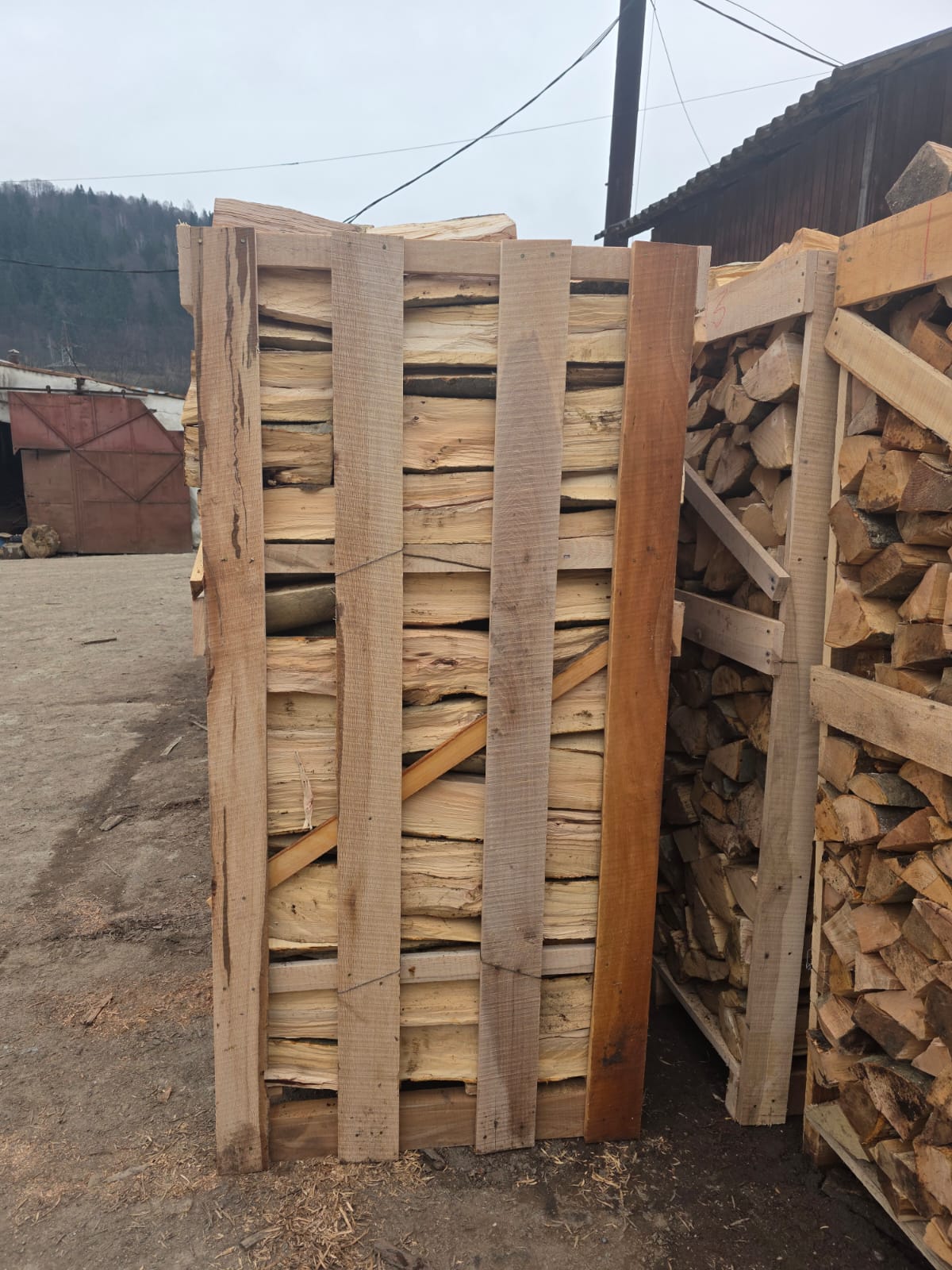 Lemn de foc paletizat